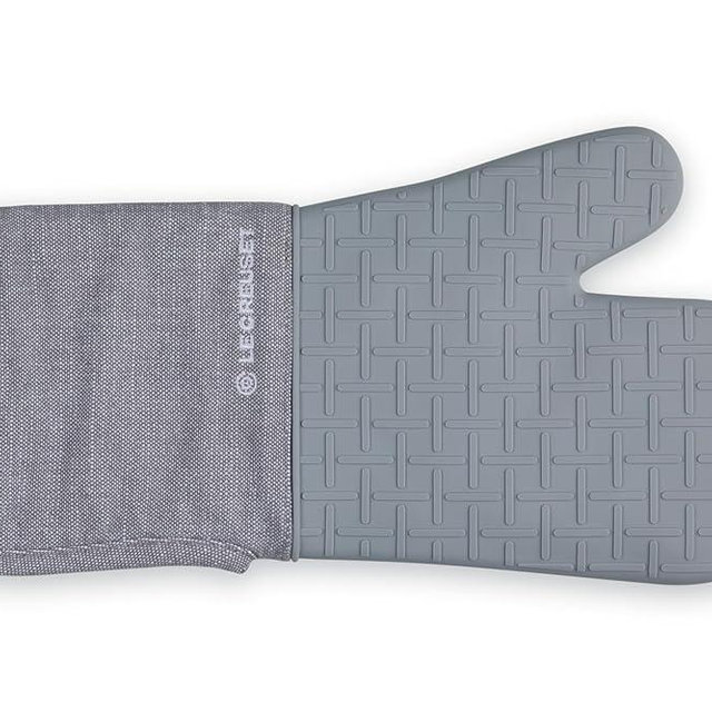 Le Creuset Textile Oven Mitt,15", Charbon