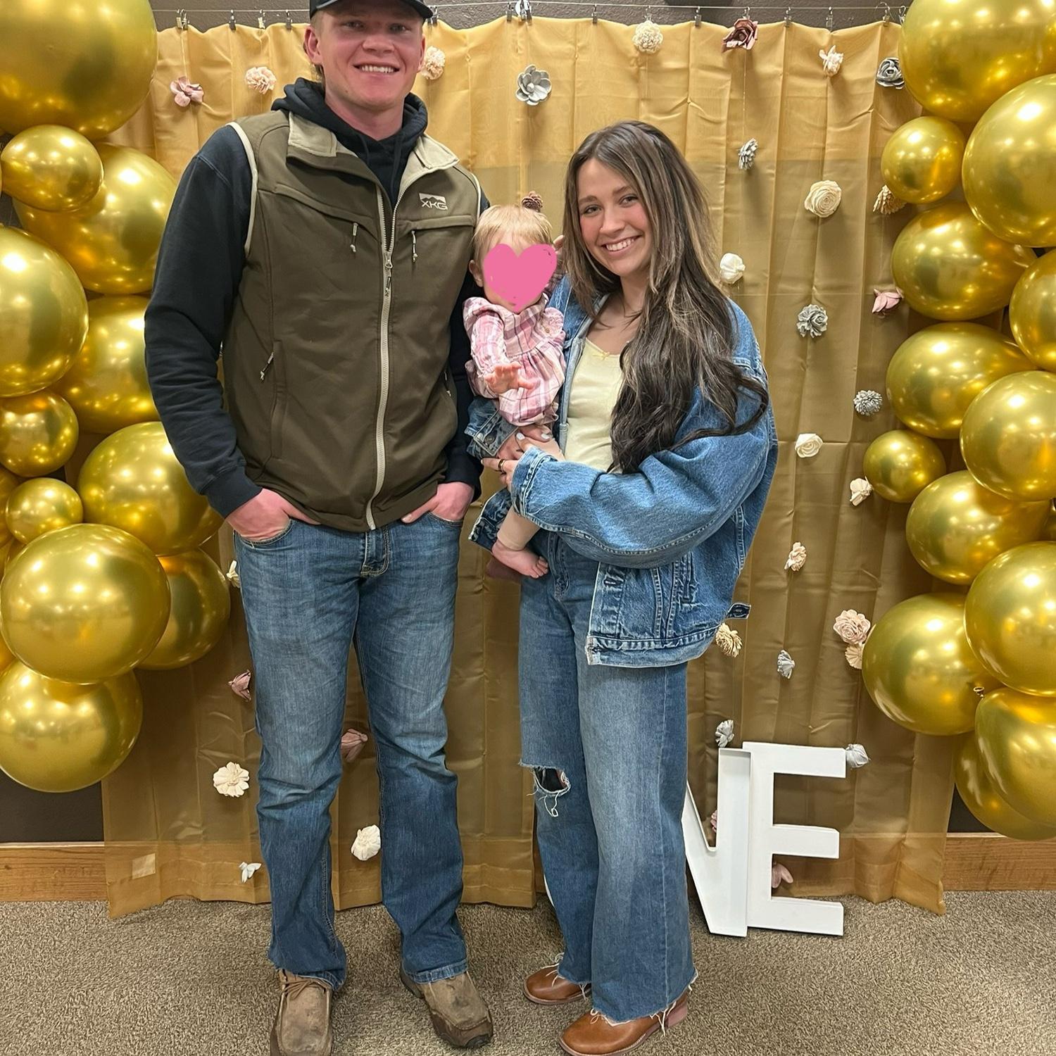 our flower girl’s first birthday!