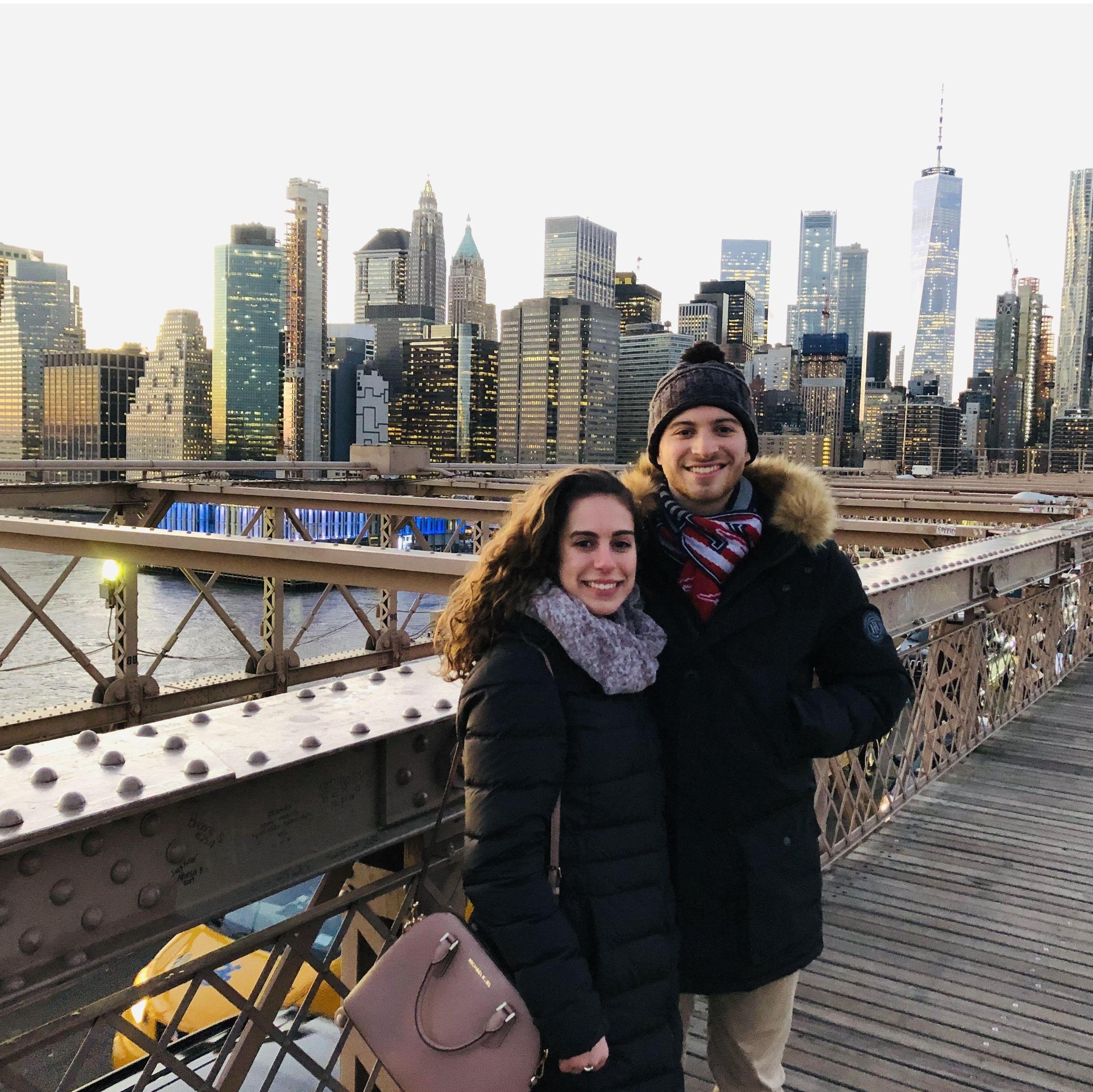 Stroll over the Brooklyn Bridge (1/10/19)
