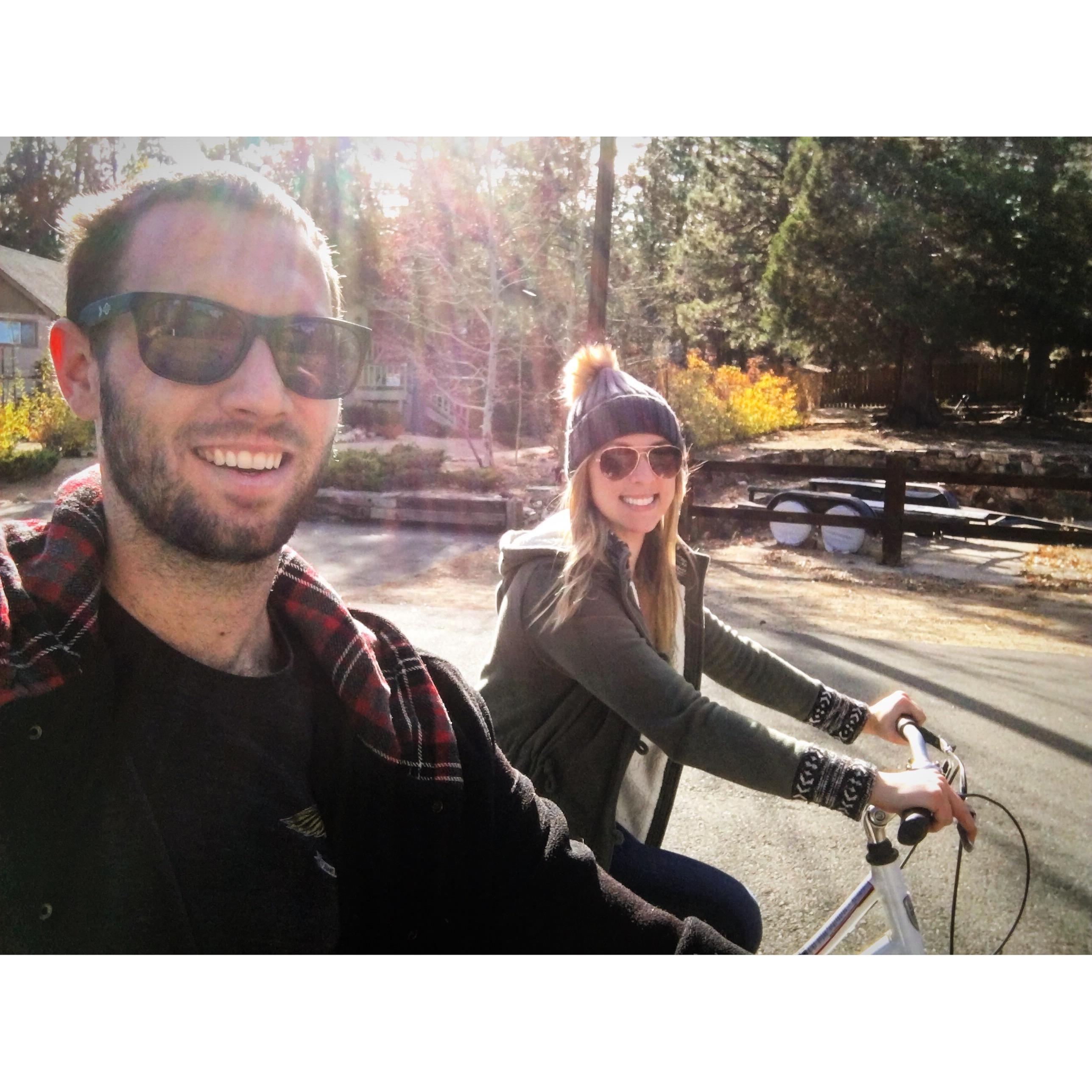 Cruising around in Big Bear. 2017