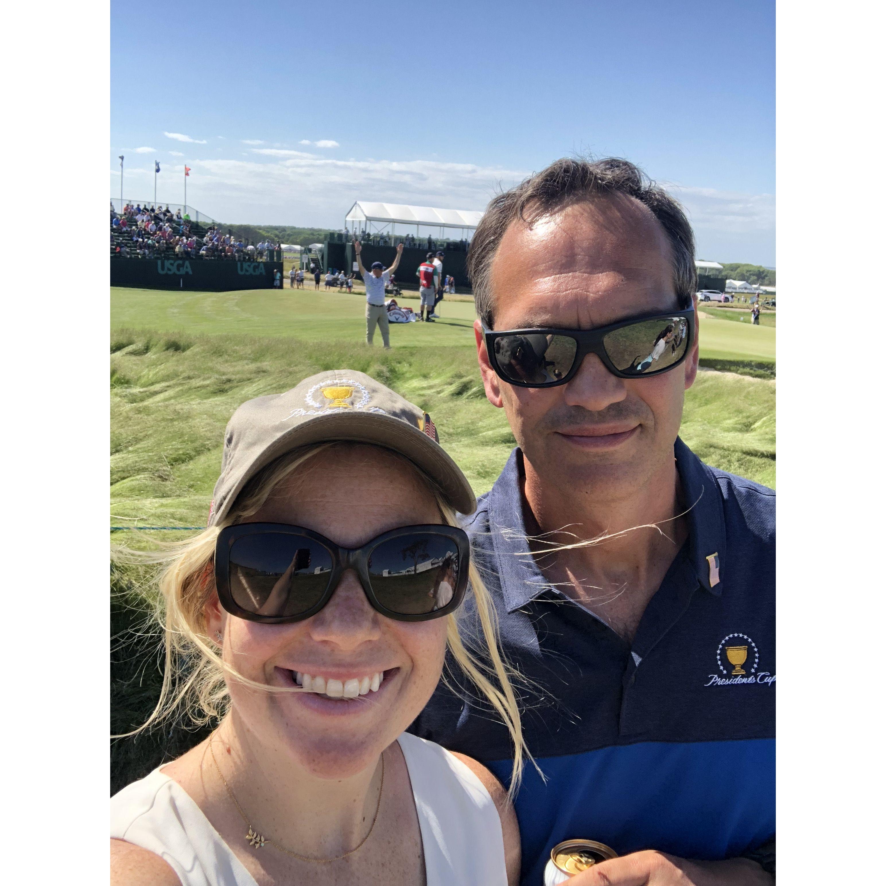 We love the PGA, Presidents Cup