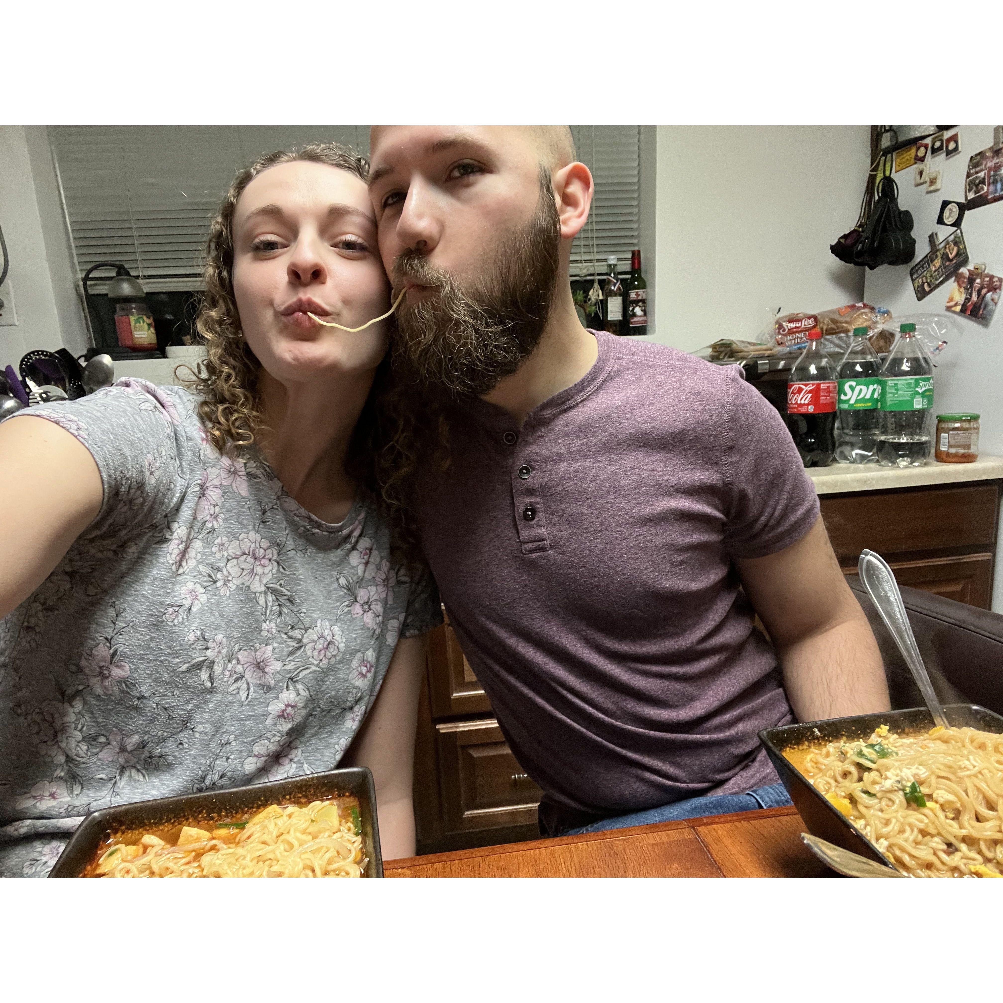 Ramen and Lady and the Tramp