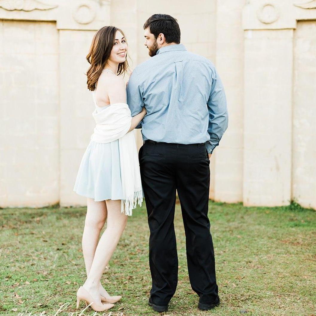 Engagement photo session, December 30, 2019.