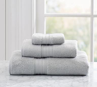 Hydrocotton Quick-Drying Bath Towel, Gray Mist