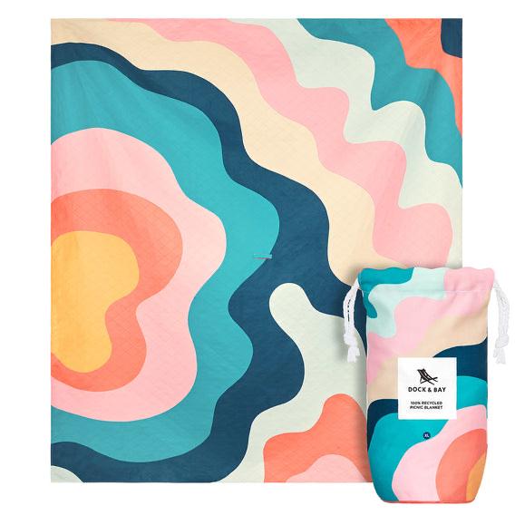 Picnic Blanket - Get Wavy Large
