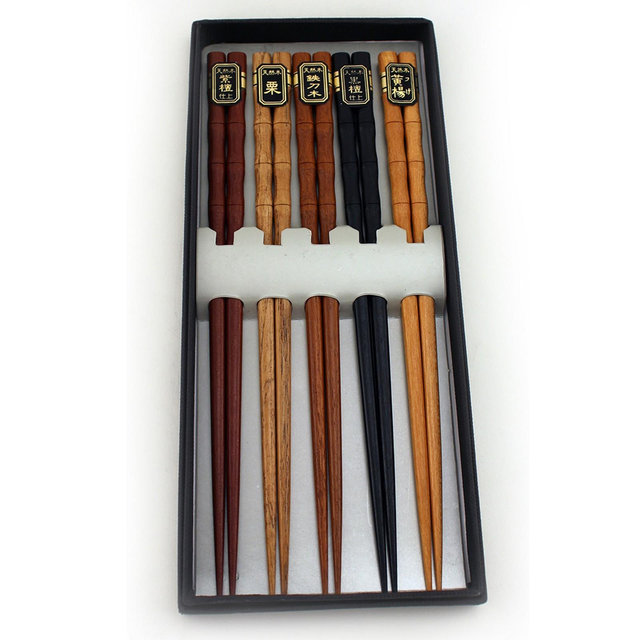 BergHOFF Wooden Chopsticks, Set of 5