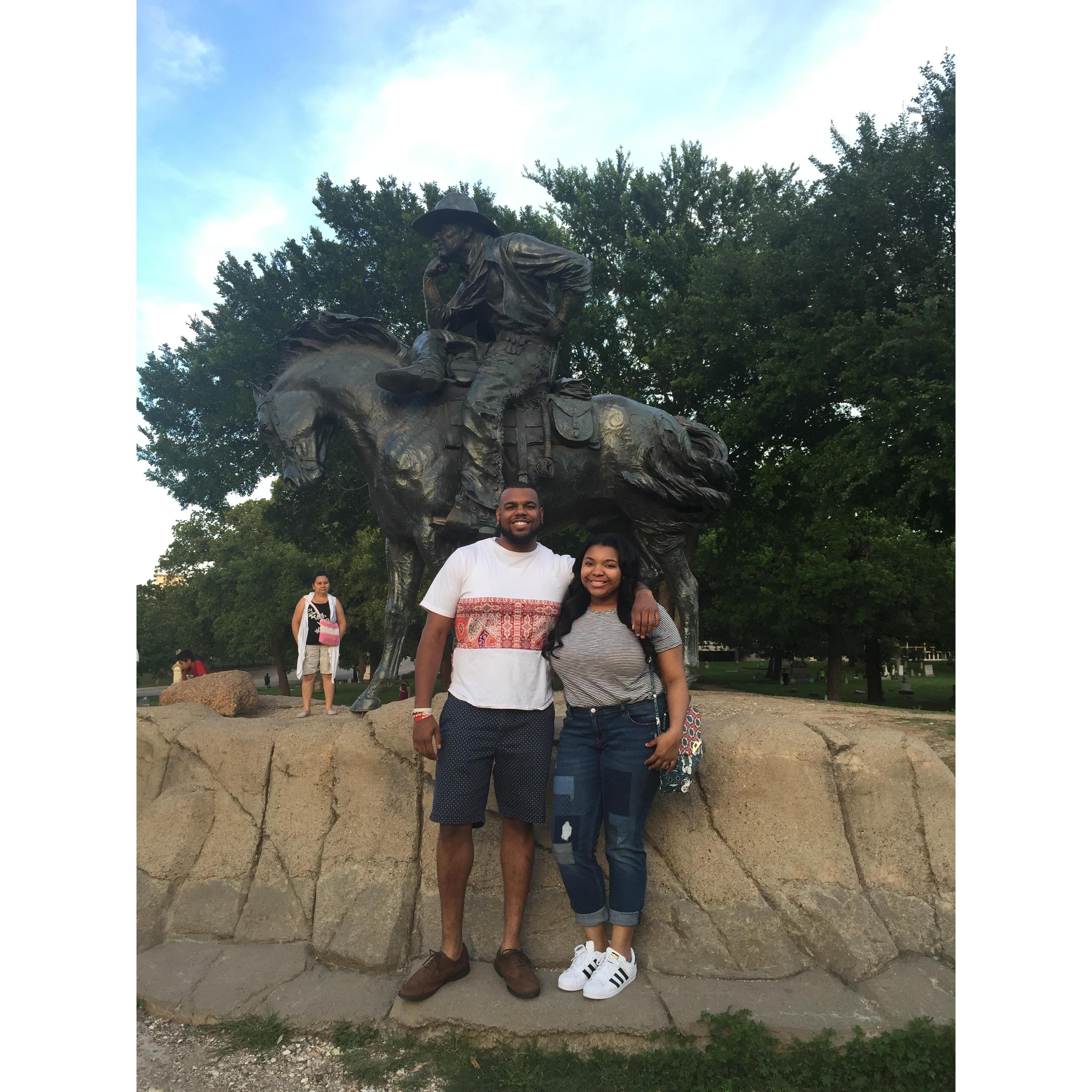 Our first time ever visiting Dallas and now we have a whole life together here.