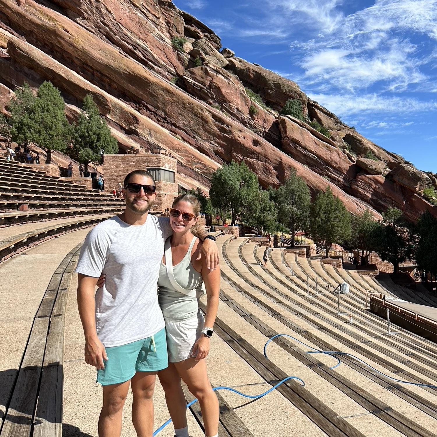Red Rocks, CO hiking and O.A.R. concert Summer 2024
