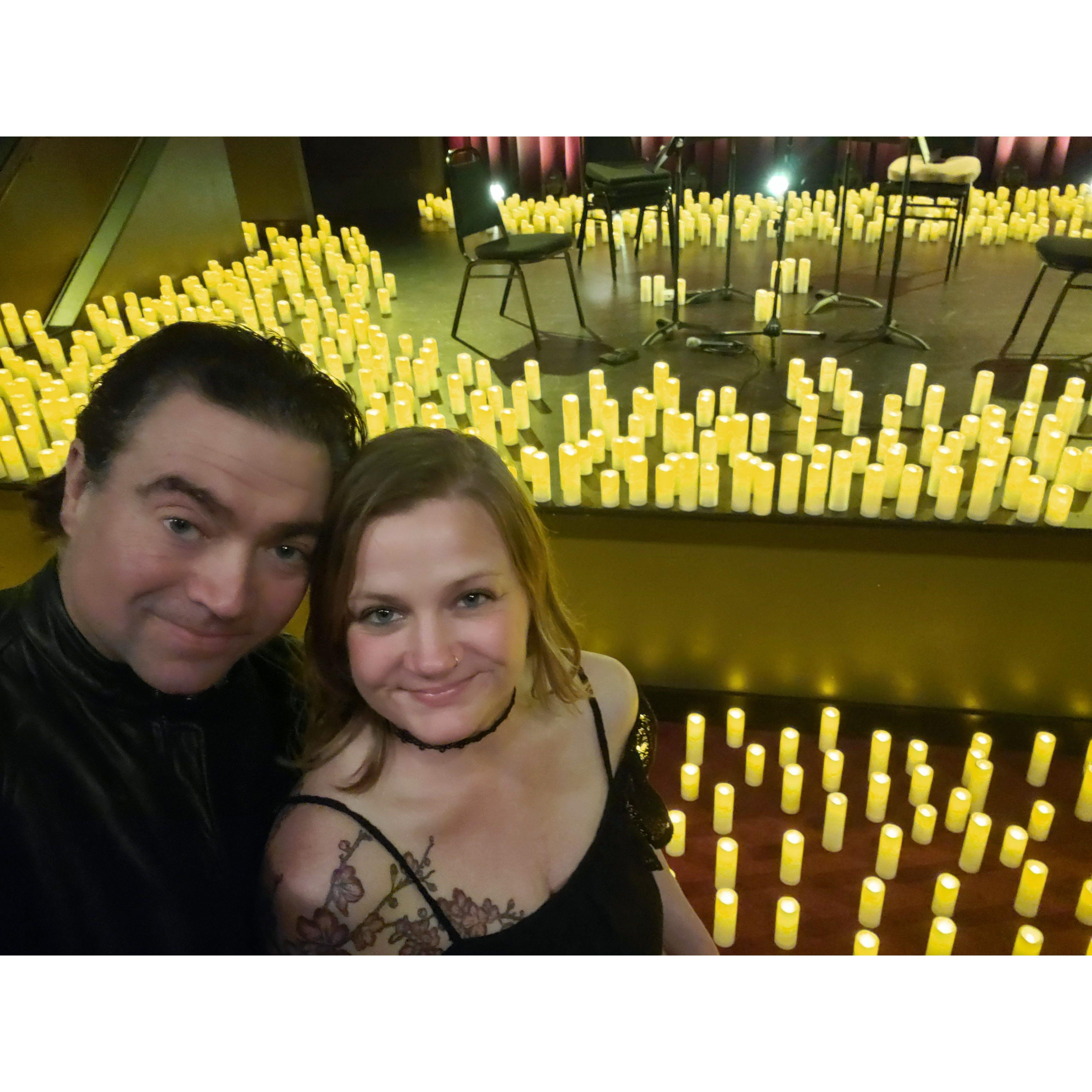 Candlelight concert date night