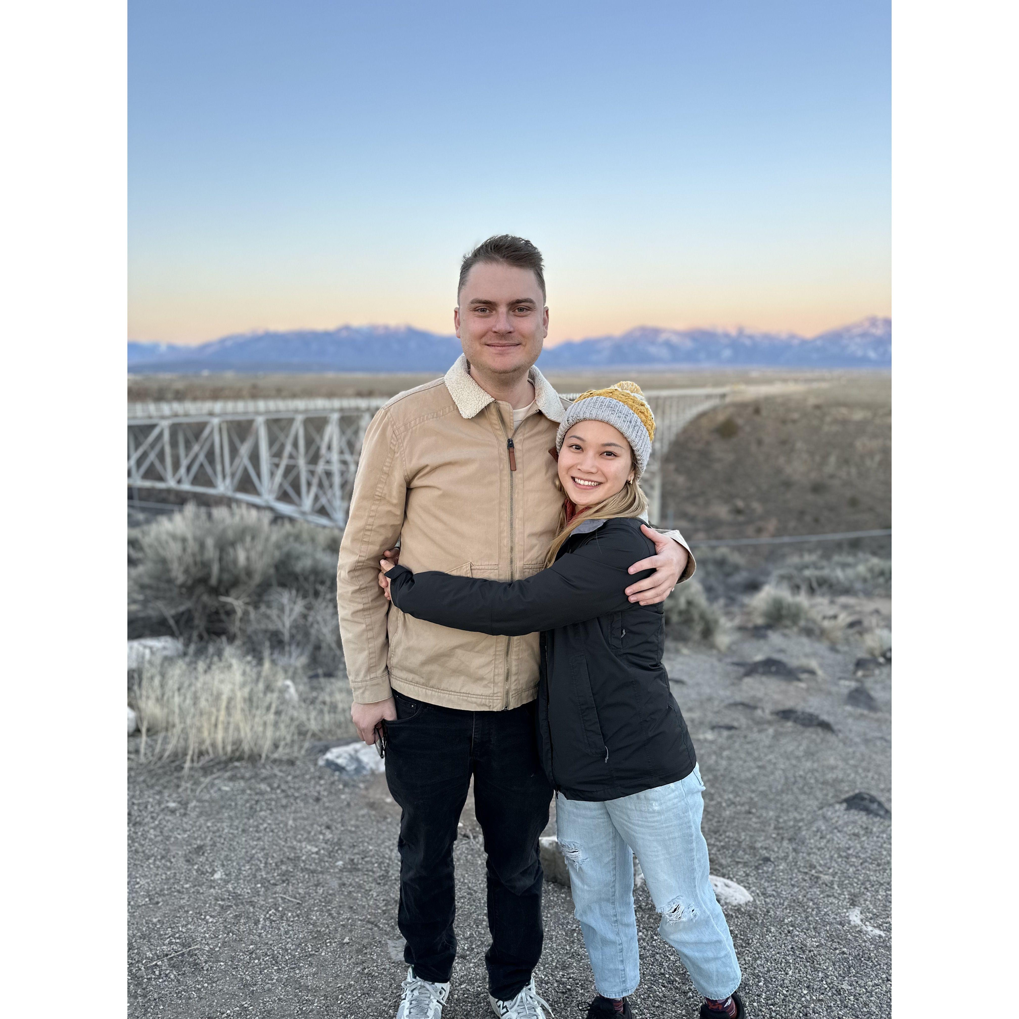 Our first trip together in New Mexico!