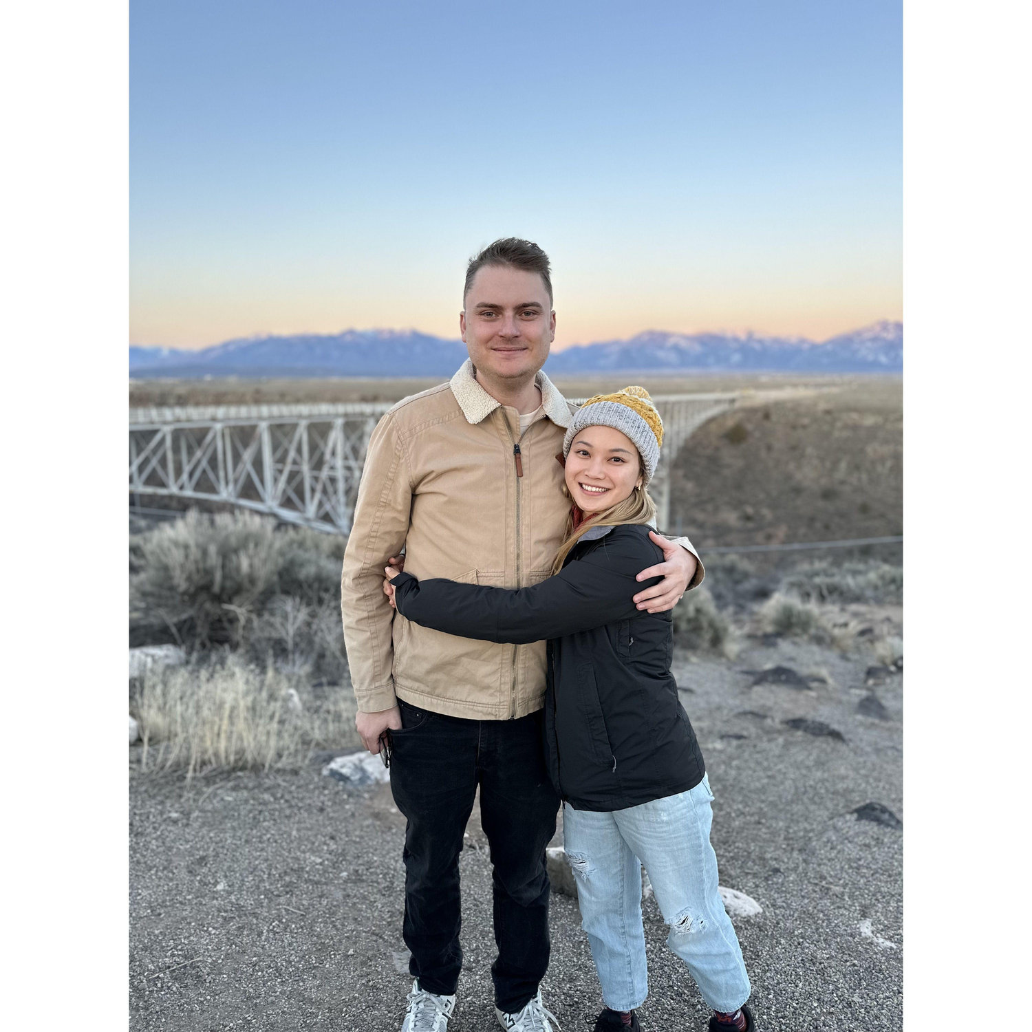 Our first trip together in New Mexico!