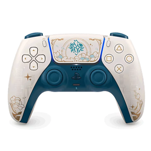 Sony Interactive Entertainment - DualSense Wireless Controller – Genshin Impact Limited Edition for PS5, PC, Mac & Mobile - White