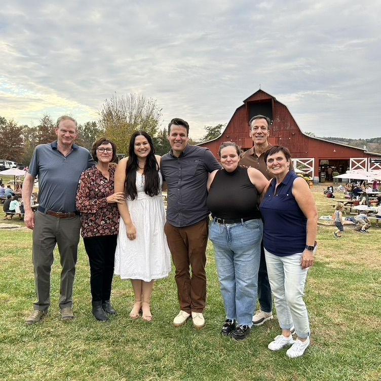 When our families met for the first time!