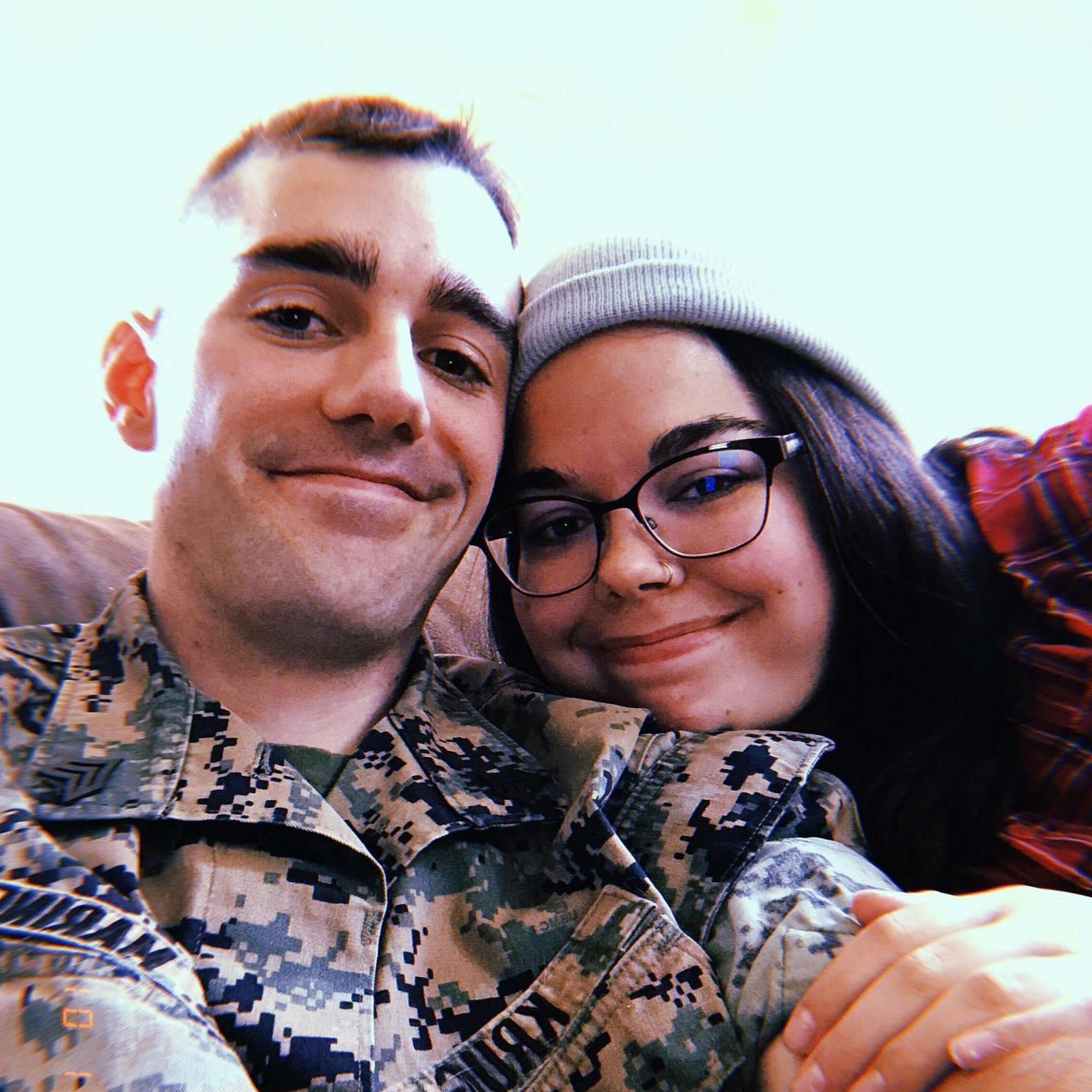 Fall 2018, probably after a long drill weekend for Scott.
