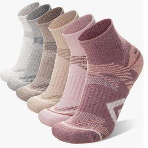 ANTSANG Hiking Socks - Color: Pink Series (Medium)