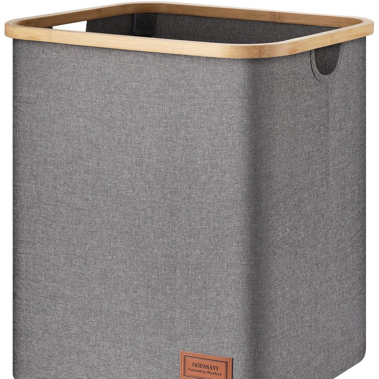 Laundry Baskets Collapsible Laundry Hamper - Laundry Hamper with Handles for Bedroom Closet Storage,Laundry Baskets for Bedrooms, Sturdy Folding Laundry Basket for Clothing Organization (17.71 x 14.17 x 20.07)