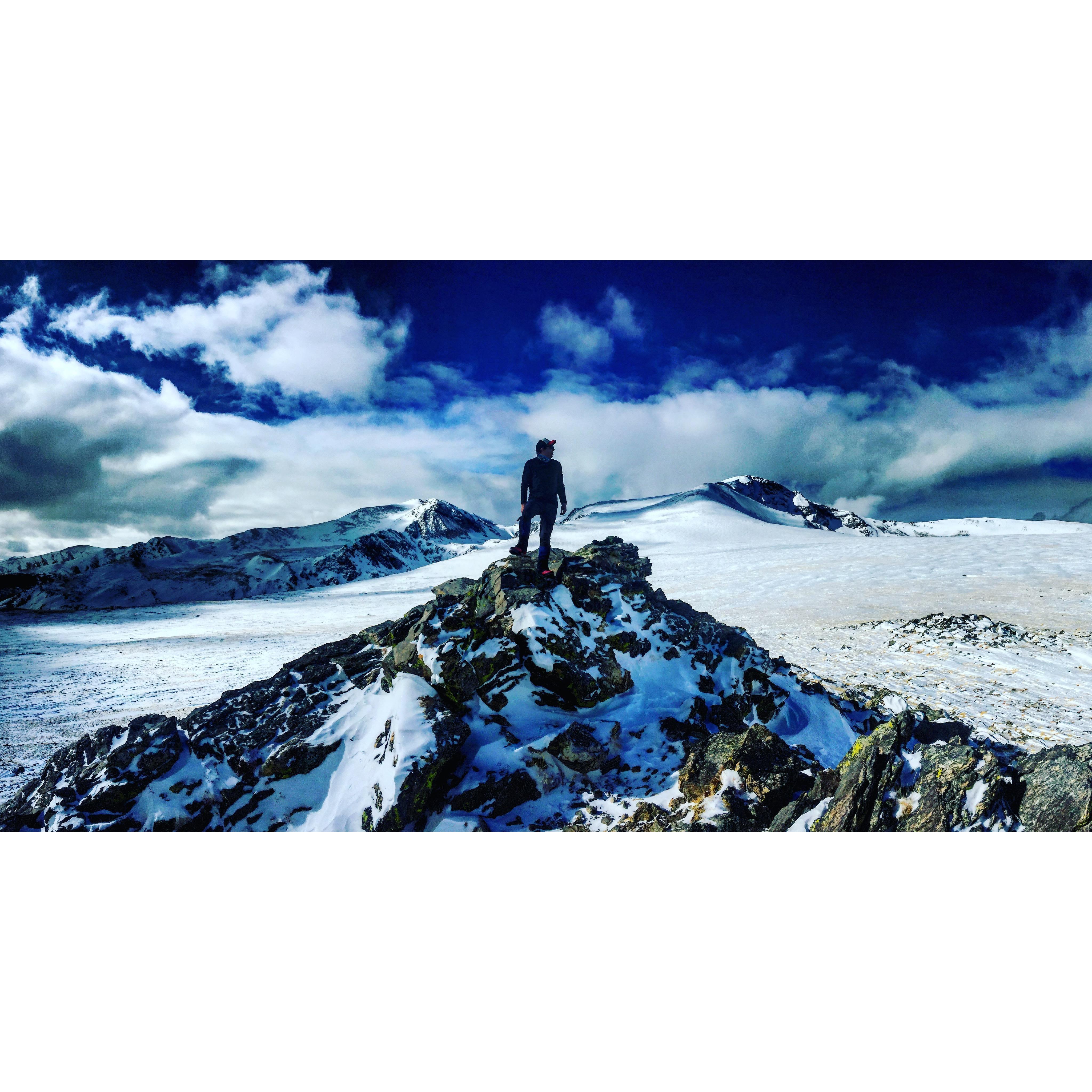 Hiking James Peak - Alice, CO
