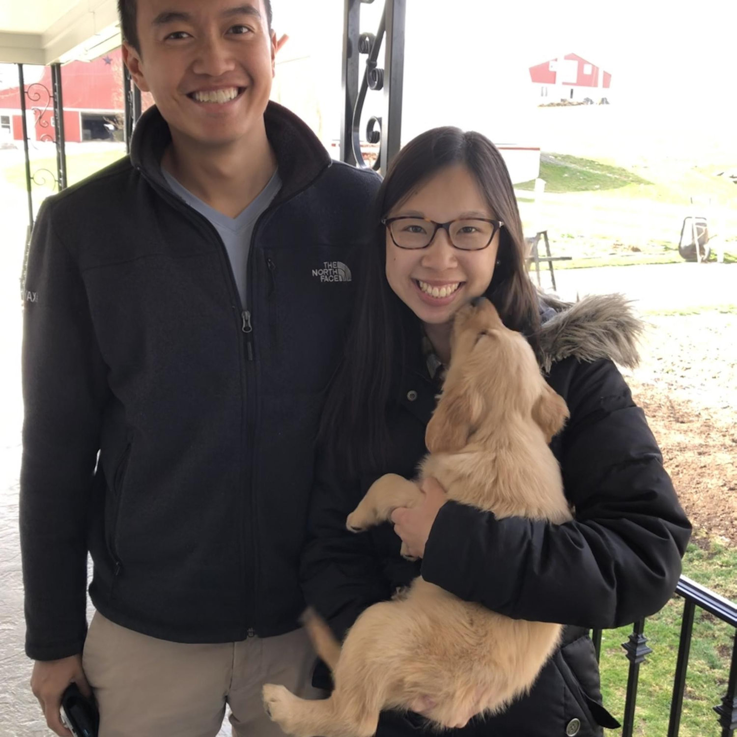 our first family photo 👨👩🐕