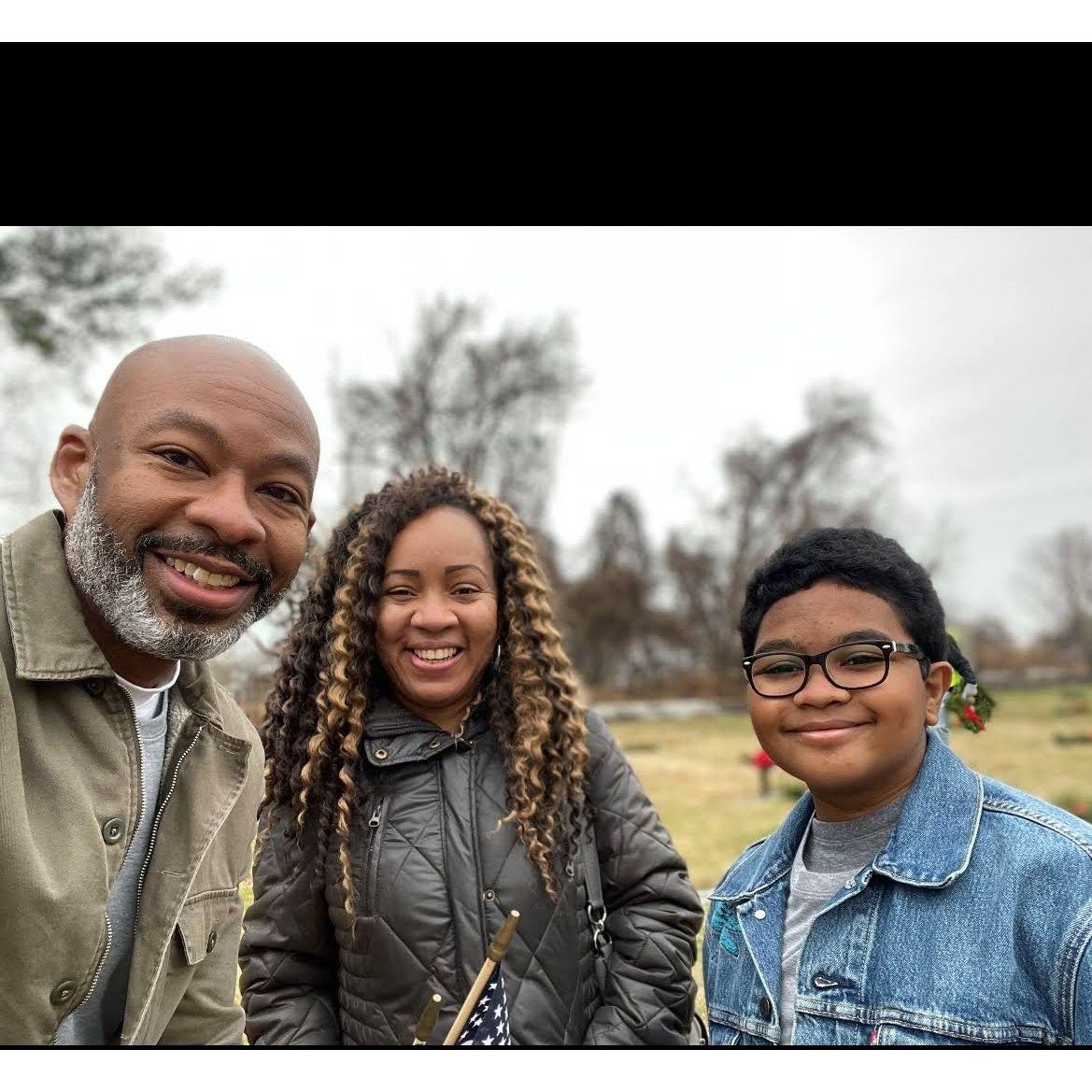 Volunteering with Wreaths Across America