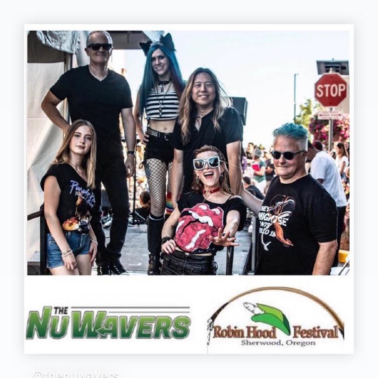 Promo from the Bethany Village show, July 2023 (with the Nu Wavers and Avery Baz)!
Photo by Brenda Adams