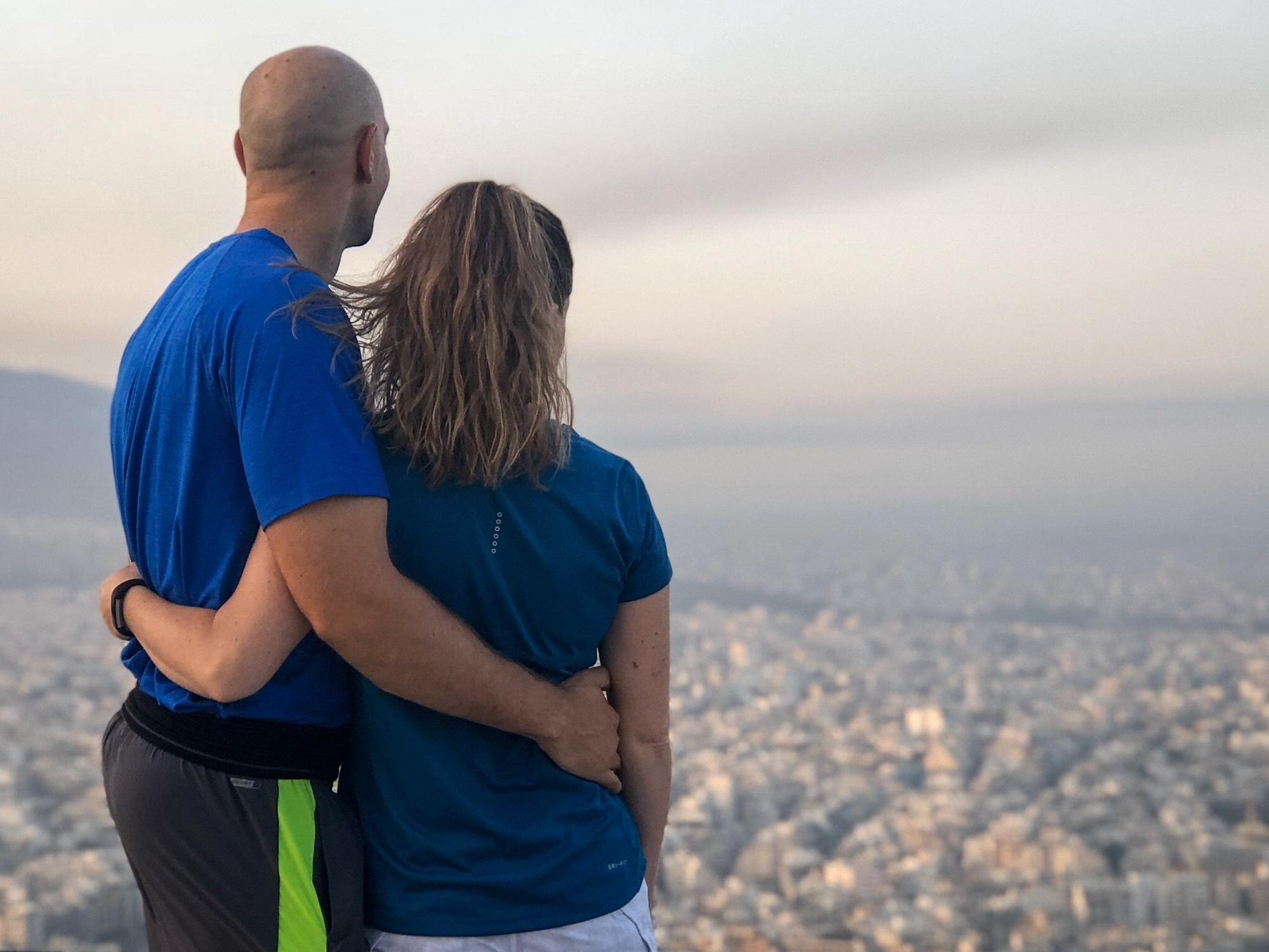 2018 - Sunrise in Athens, Greece