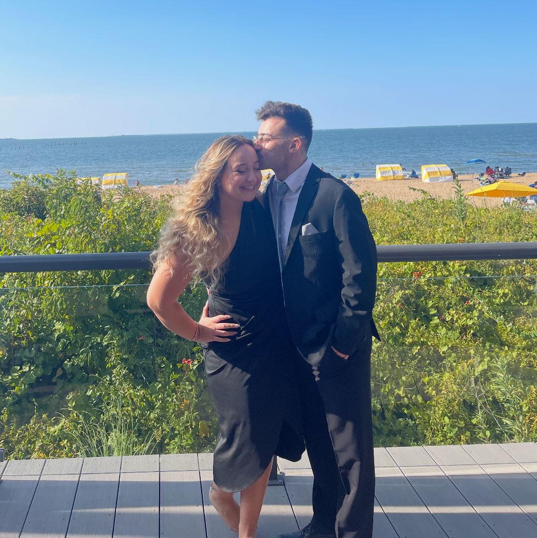 Us at Tony and Janelle Janssen's (very close friends) wedding!
