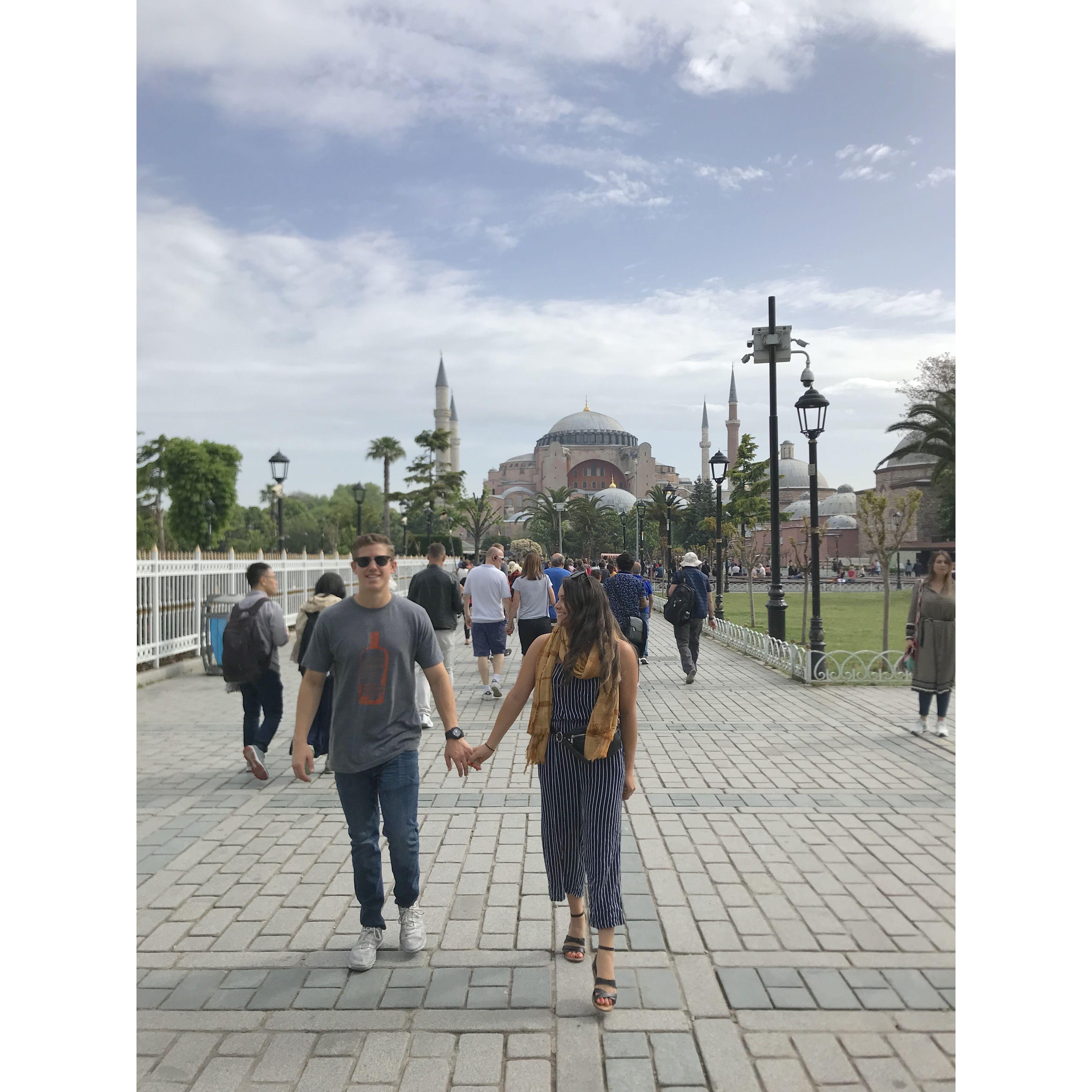 Spent a long layover in Istanbul!
