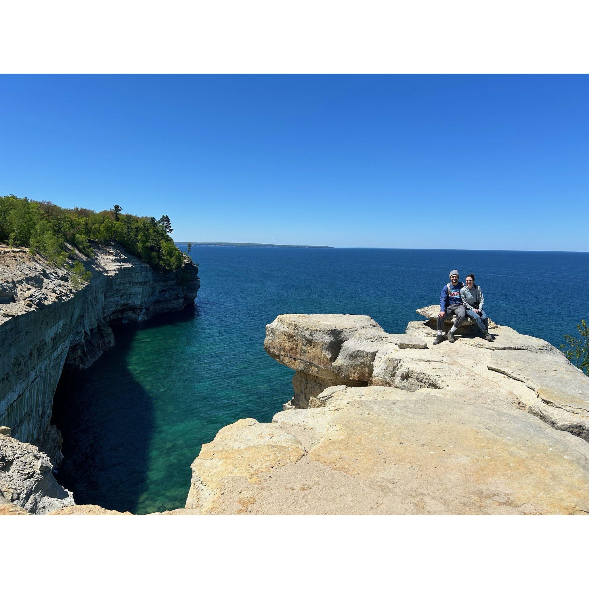 Michigan UP camping (we really like camping)