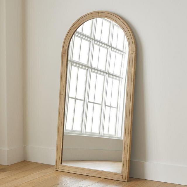 Field Wooden Mirror, 70"x36" Floor Arch