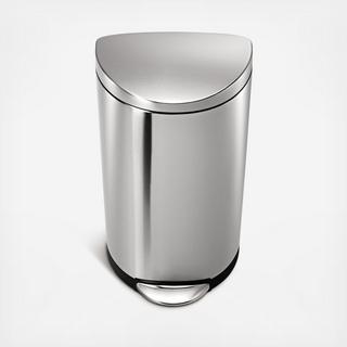 Stainless Steel Semi-Round Step Can