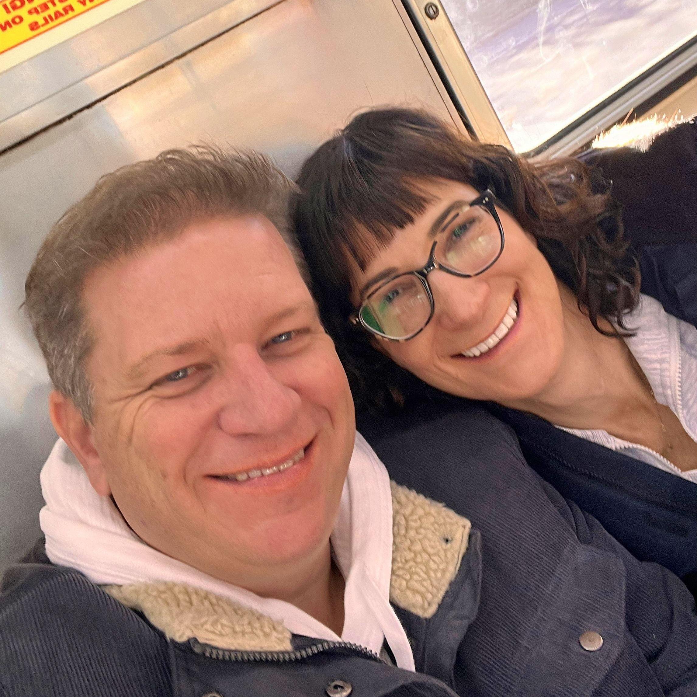 Next stop: nostalgia. Tour guide: Julie. Showing me all her old Chicago ways. 🚇