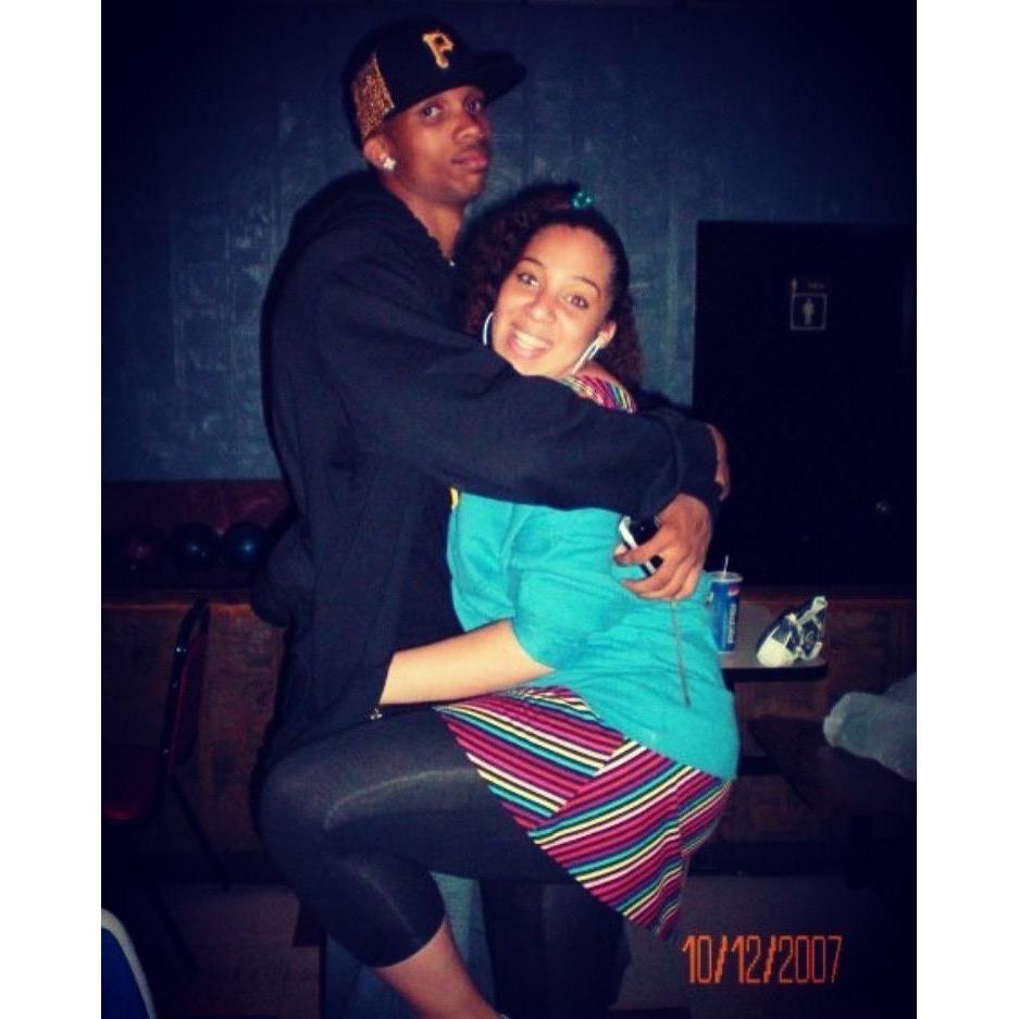 our "first pic together"