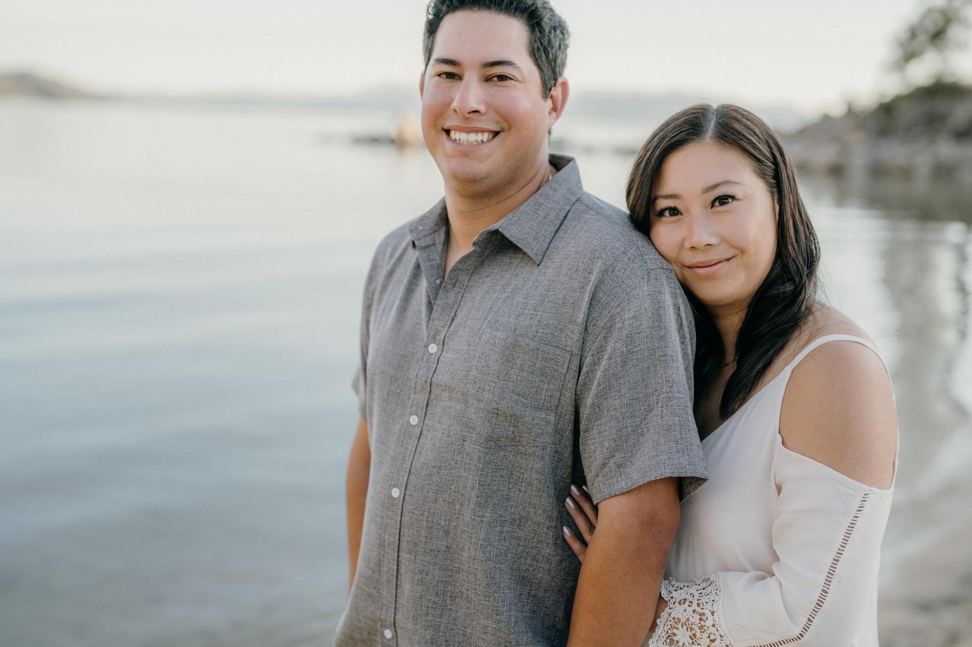 Engagement Photos - Sand Harbor Beach, Lake Tahoe