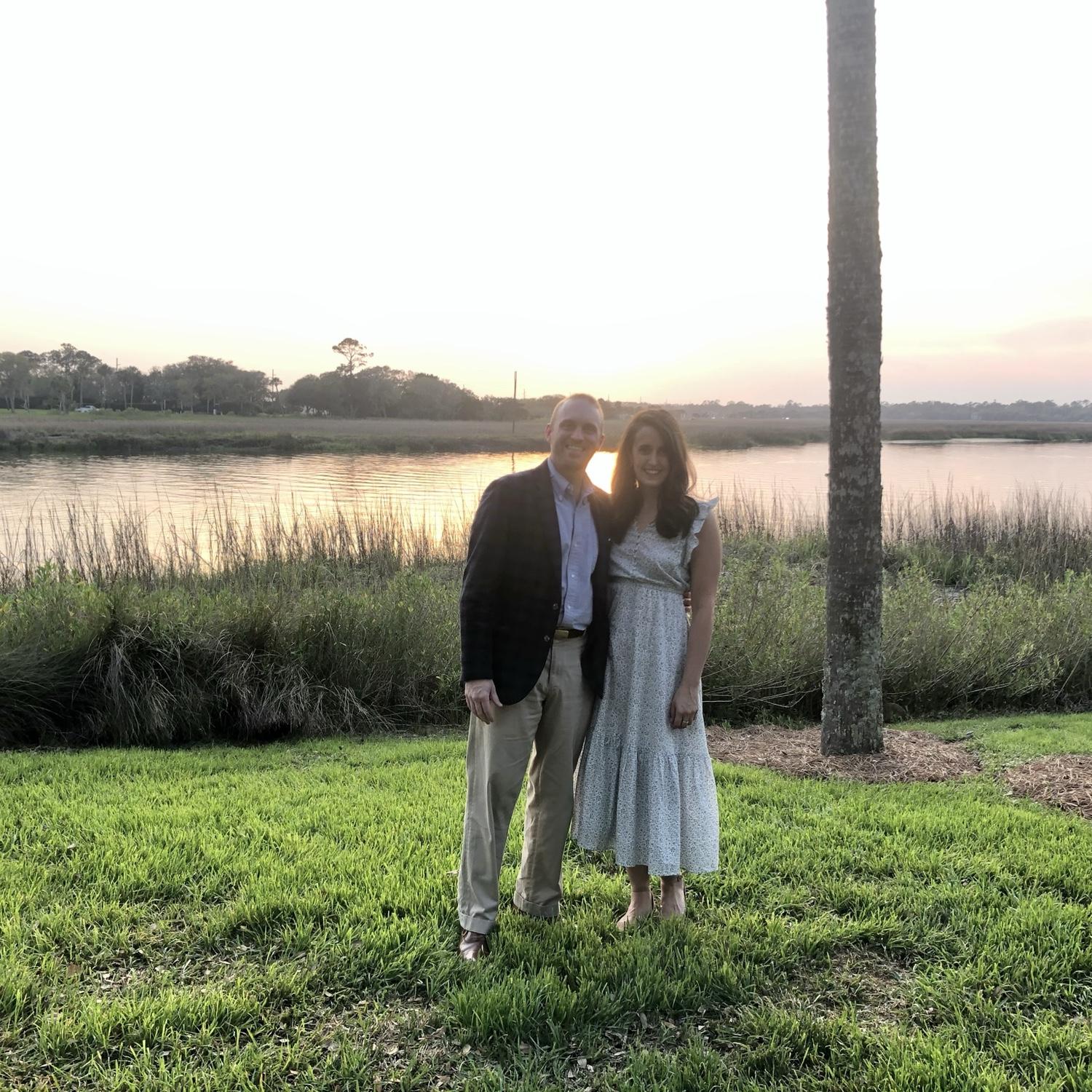 Sunset at Sea Island