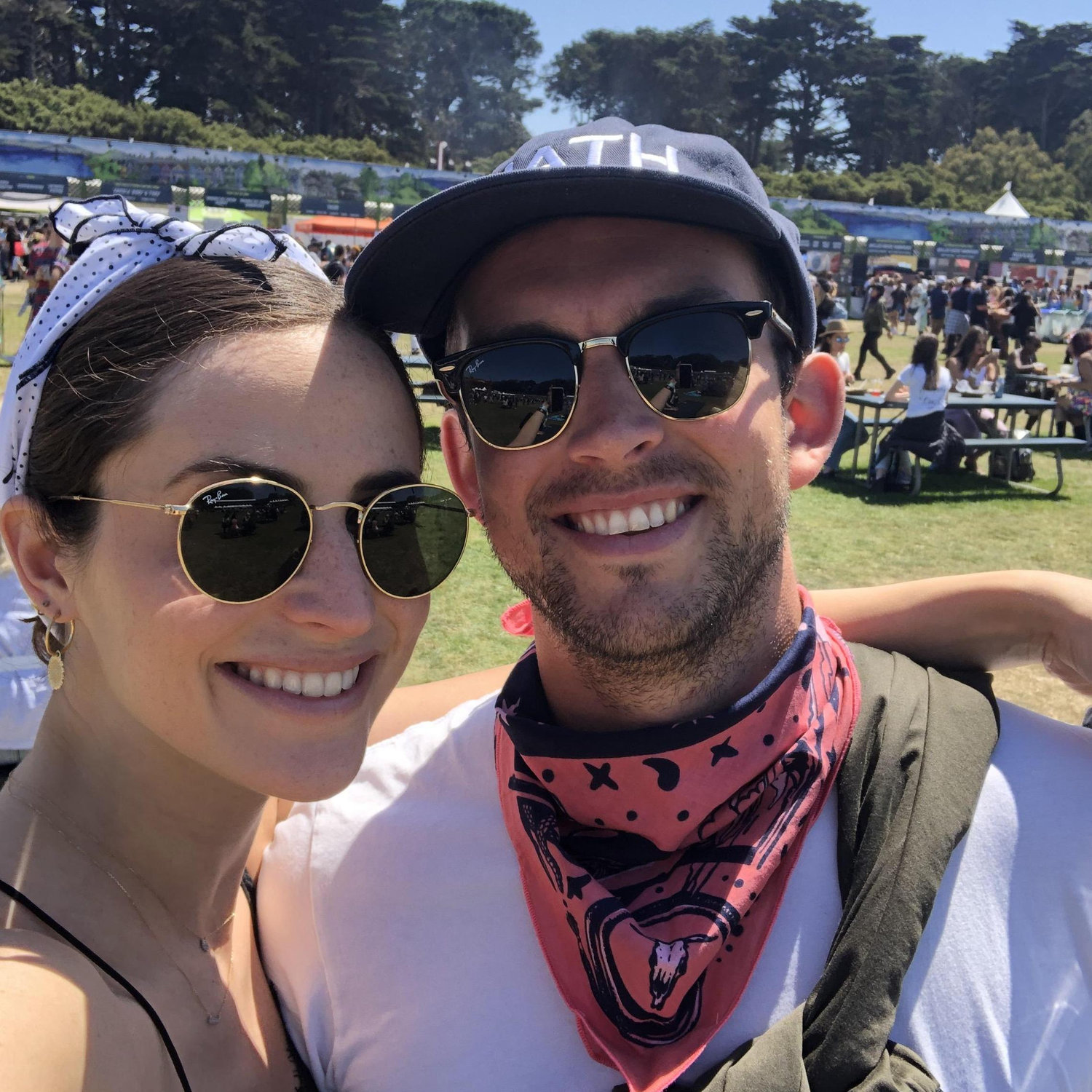 Outside Lands Music Festival on our one year anniversary, August 2019