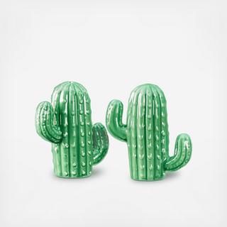 Season Cactus Salt & Pepper Shakers