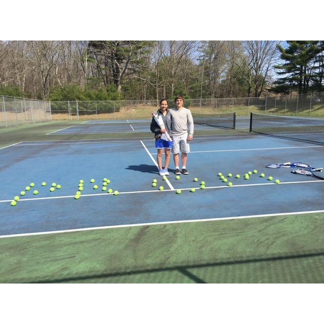 Jeremy's prom-posal to Monica- 2016