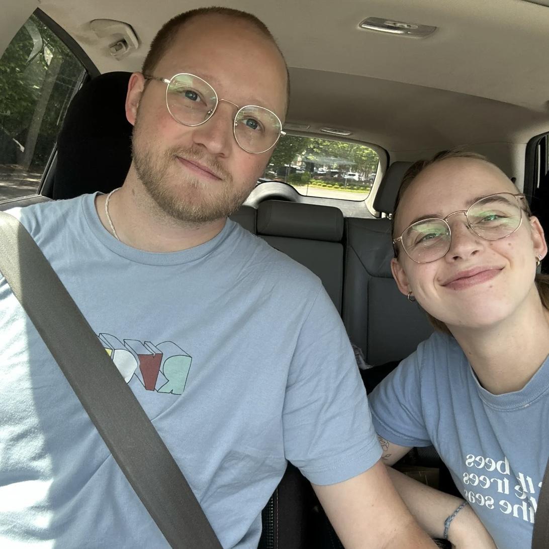 Belle and Sam in North Carolina!