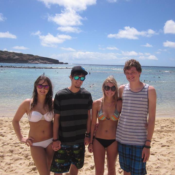 Haunama Bay with Kayla and Dylan in 2013. This was one of our last days in Hawaii. It was an unforgettable trip.