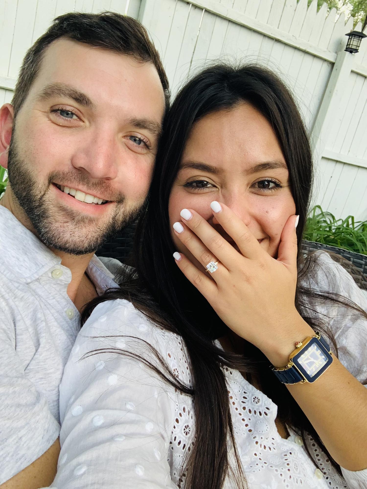 Easiest YES of my life 💍