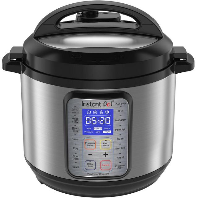 Instant Pot Duo Plus 9-in-1 Multi-Functional Pressure Cooker, 6 Qt