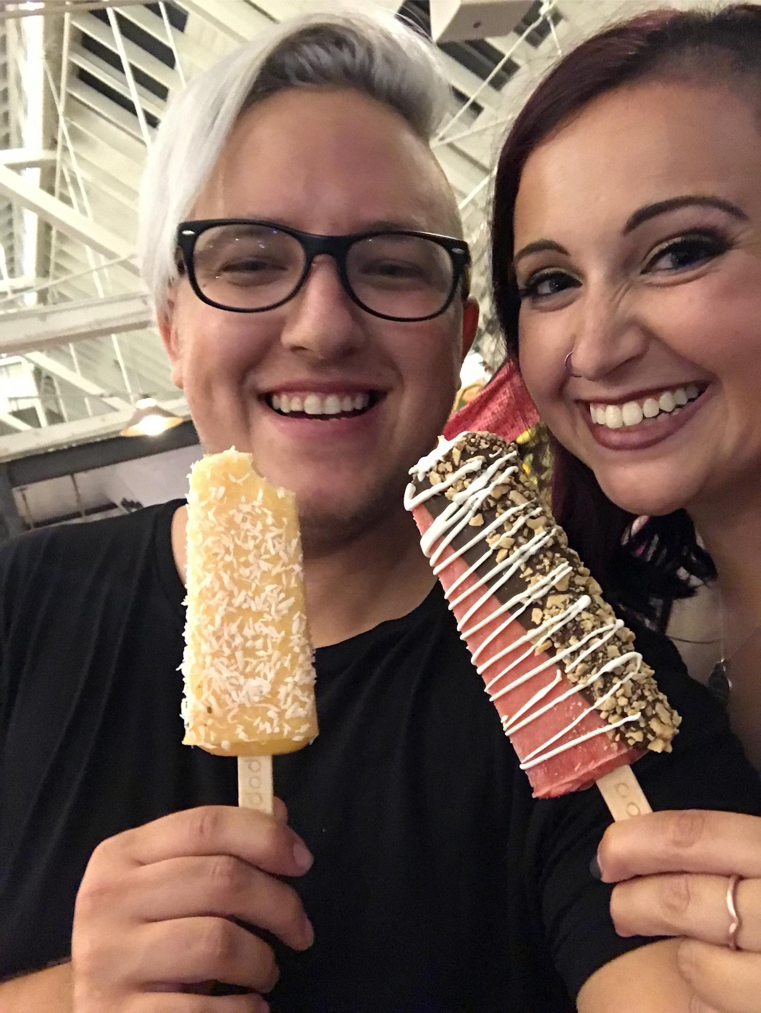 7.12.17 - A surprise birthday party with friends and  Pop Bars is the way to Morgan's heart!