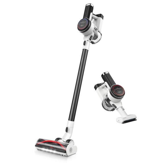 Tineco Pure ONE S12 Smart Cordless Stick Vacuum Cleaner, Optimized Ultra Powerful Suction Long Runtimes, Excellent for Multi-Surface Pet Hair Cleaning, Matte Black