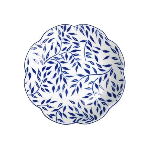 ROYAL LIMOGES NYMPHEA OLIVIER BLUE SOUP/CEREAL BOWL