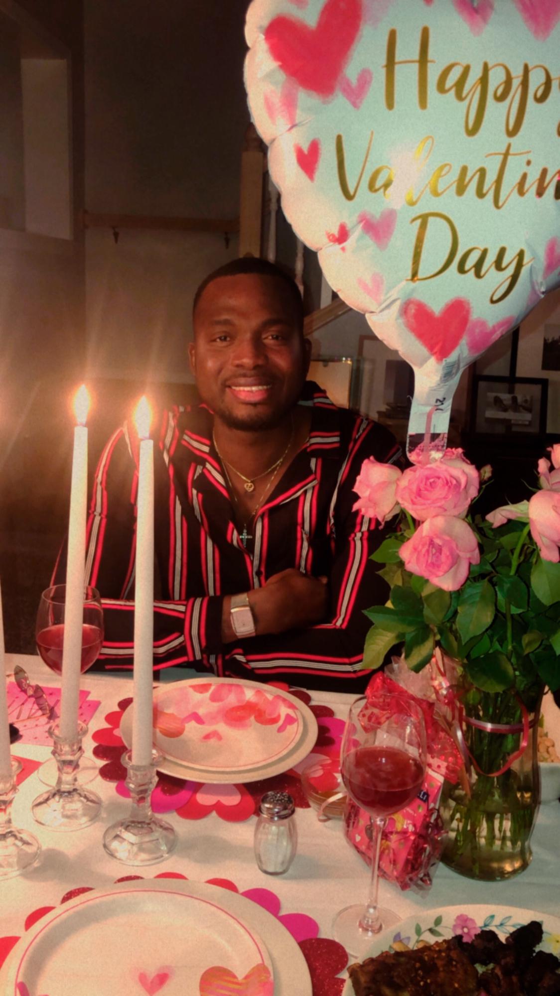 Cute valentine- Willis hates The cold but decided to cook steaks outside in a snowstorm… he came in to get warm and forgot the steaks. They were very well done, Some would call it jerky made w/ love
