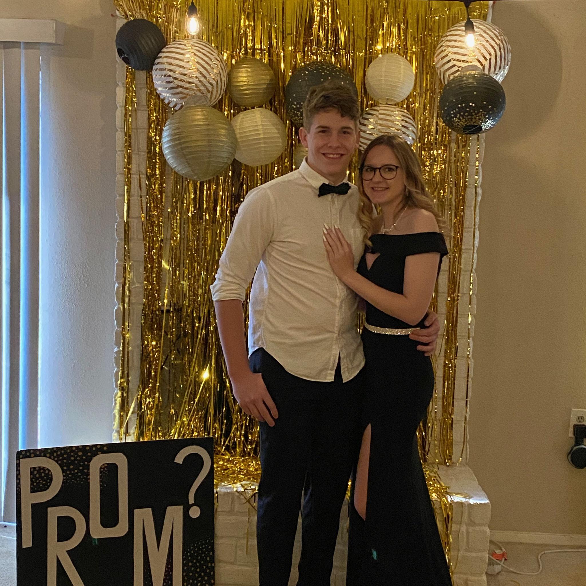 He threw me a COVID Prom 2021