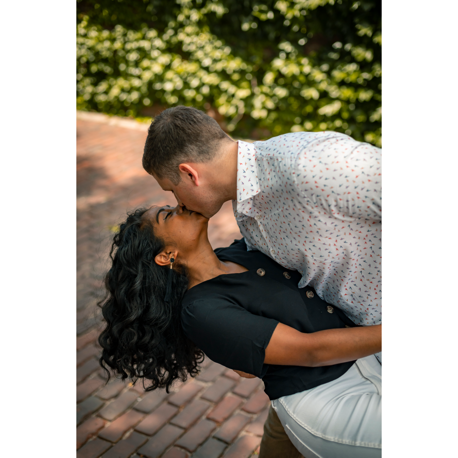 We had so much fun at our engagement shoot with James Lathrop Photography!