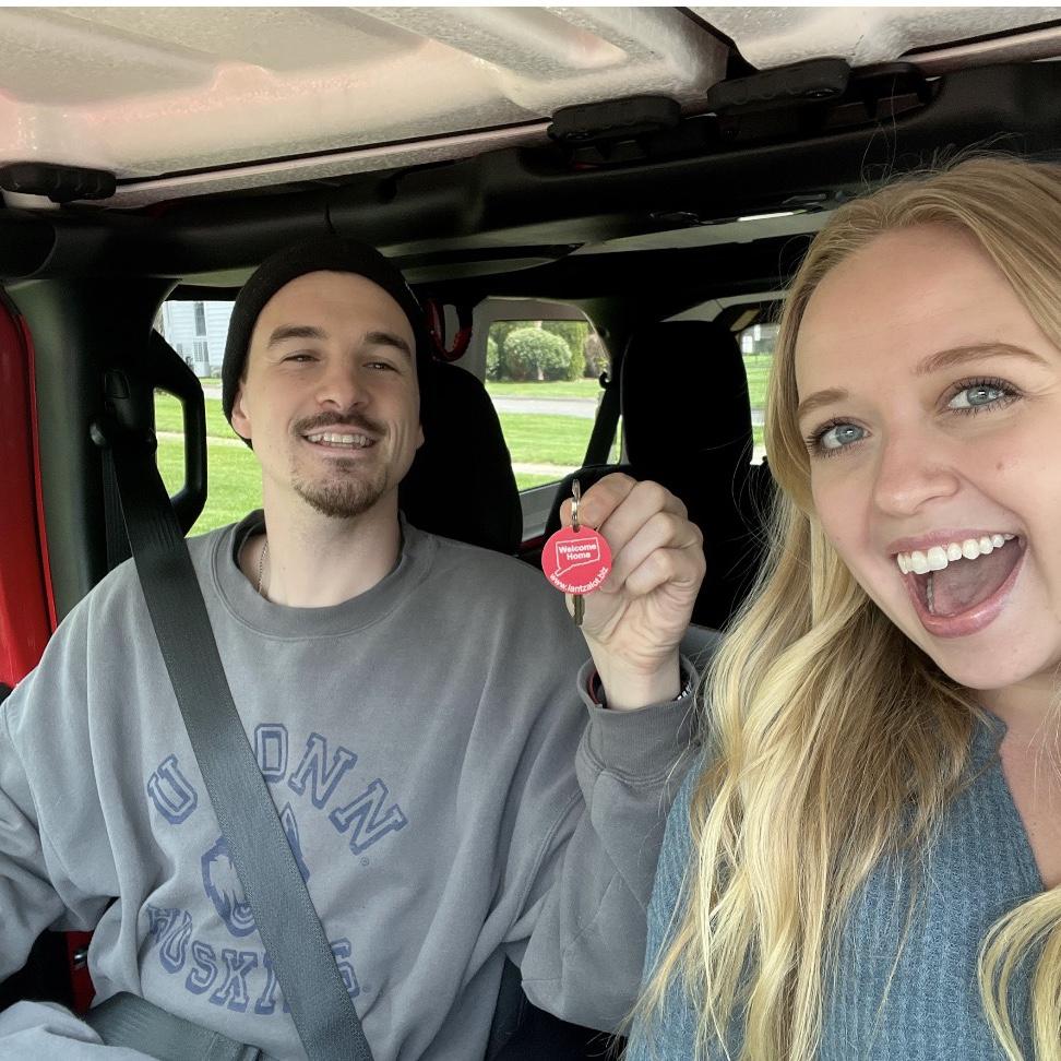 The day we picked up our house keys!!! Oh how naive we were back then on how long house projects take… 😂