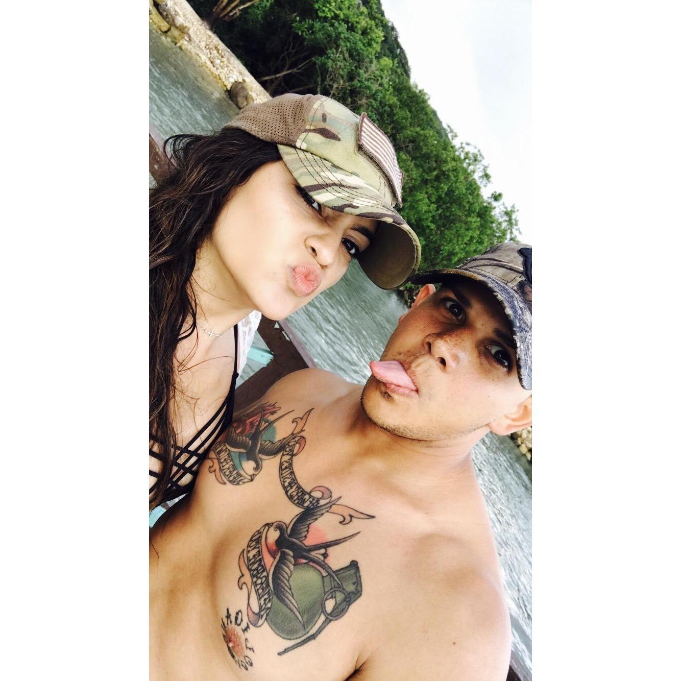 Our second stop on our first cruise together! #Jamaica