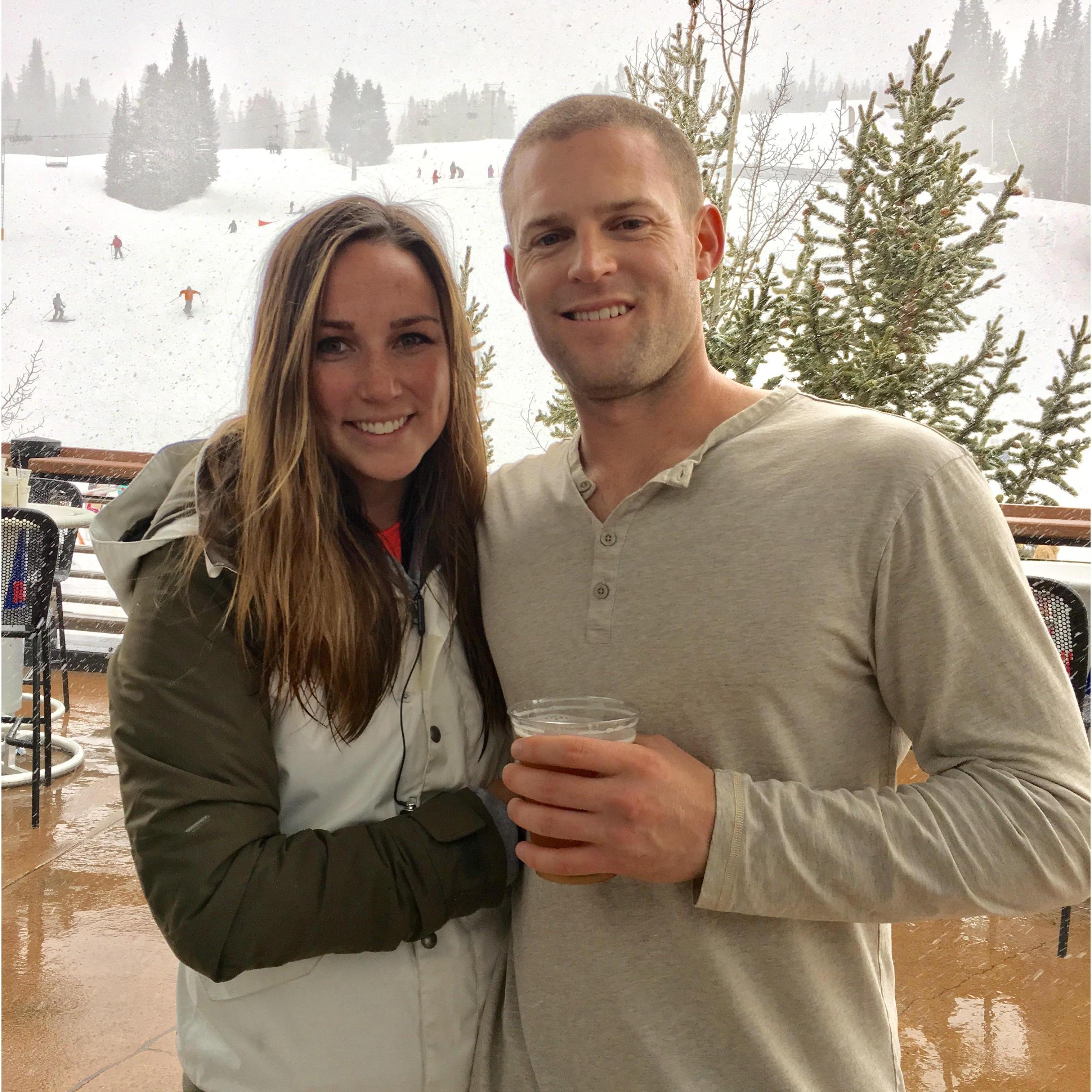 Andrew showing Megan around Colorado, a state that he grew up in for 3 years.